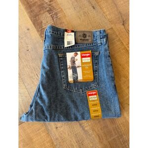 Wrangler Five Star Relaxed Fit Mens Jeans 42x32 Blue Denim 97601VT New With Tags